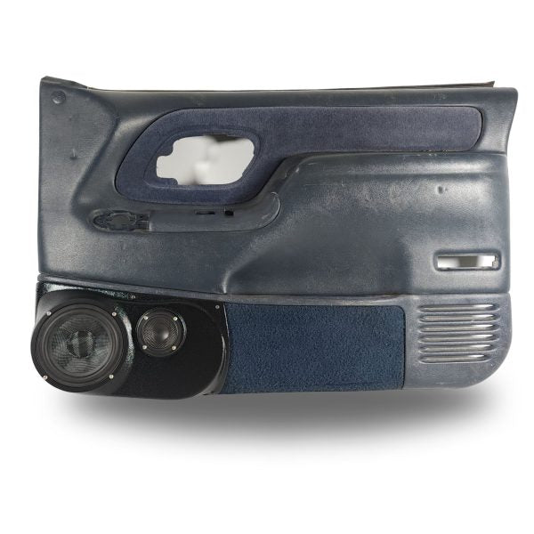 Pasgemaakte Luidsprekerpeule - 6.5″ en 3.5″ Luidsprekerpeule vir die Voordeur van 'n 95-99 GM Volgrootte Bakkie
