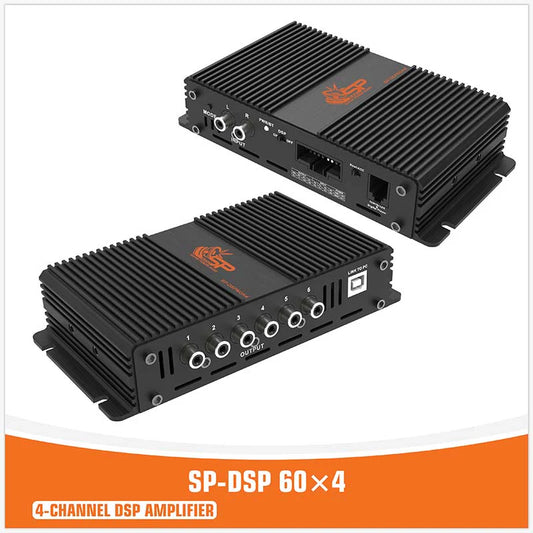 SP Audio - 60×4 DSP 4 Channel Amplifier