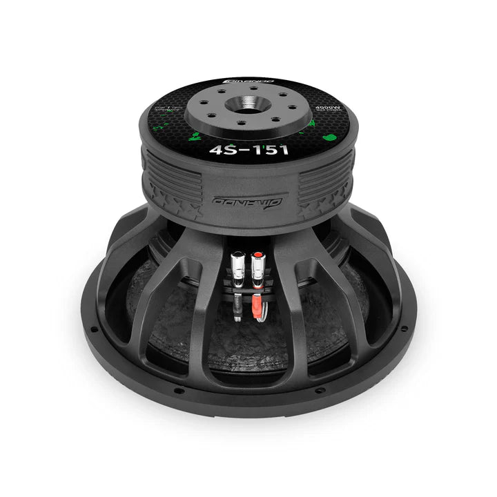 Comando - 4S-151  15 "4000Watts DUAL 1 OHM Subwoofer