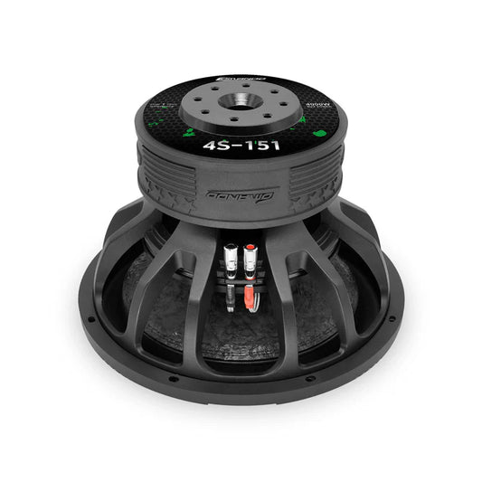 Comando - 4S-151  15 "4000Watts DUAL 1 OHM Subwoofer