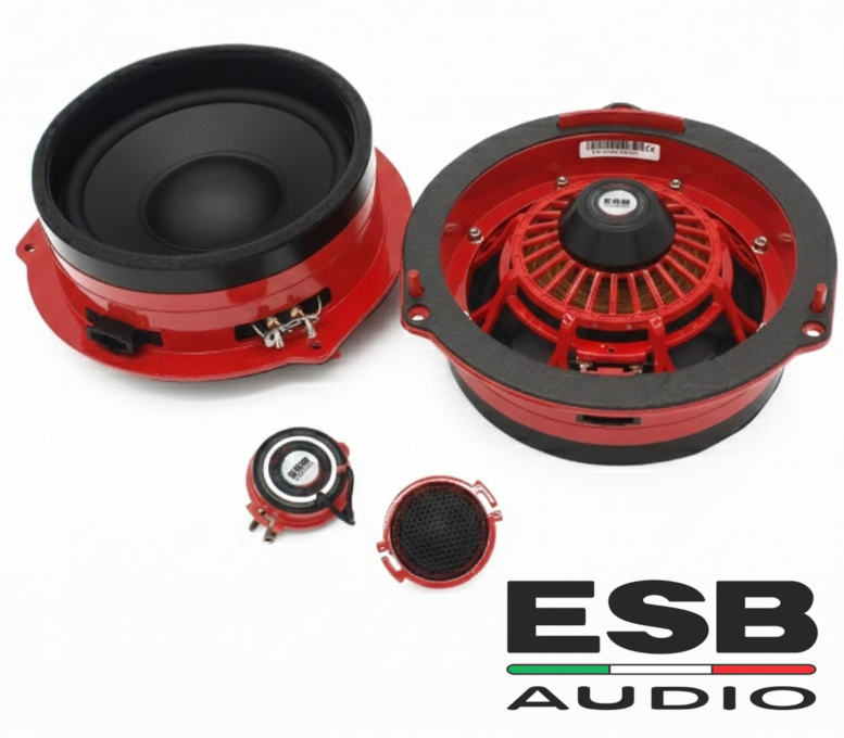 ESB Audio A4/Q5-Rear-165 6000 Series 8” 2-Way Front Speaker System for Audi A4/Q5