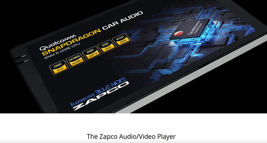 Zapco | HB MS Q9P1 | 9" | HD Audio/Video Player | 8/256 GB