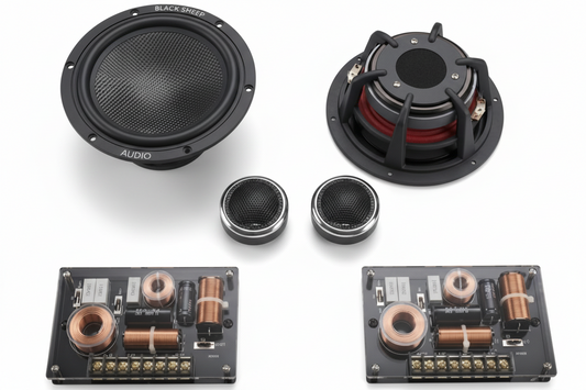 Black Sheep Audio | BSA-6.52SQ | 6.5" SQ 2 Way Kit | 200w Rms