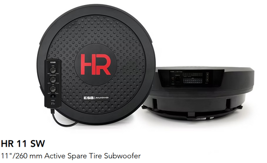 ESB Audio - HR 11 SW 11"/260 mm Active Spare Tire Subwoofer