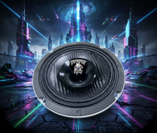 Black Sheep Audio  | 6.5" | 200rms Carbon Cone coaxial | w 2 Inch Driver