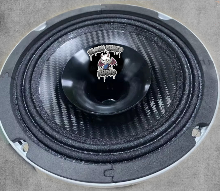 Black Sheep Audio  | 6.5" | 200rms Carbon Cone coaxial | w 2 Inch Driver