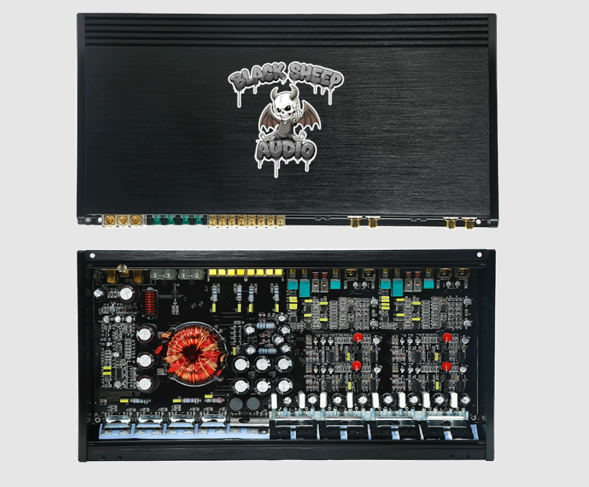 Black Sheep Audio | BS-120.4 | Class A/B | HIGH POWER CAR AUDIO AMPLIFIER