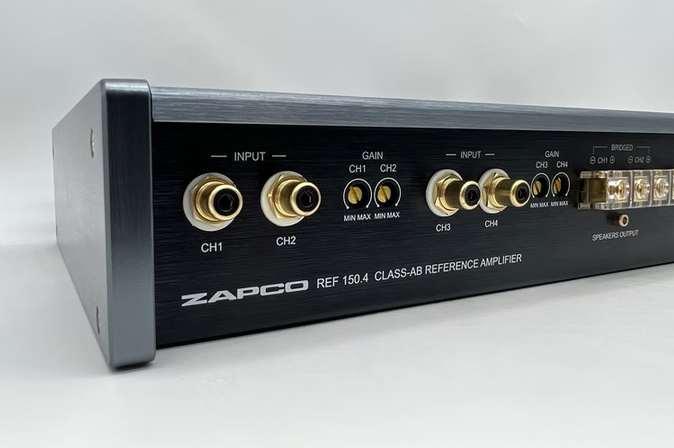 Zapco | REF 150.4 | 4-Ch. | Class AB | High-End Amplifier