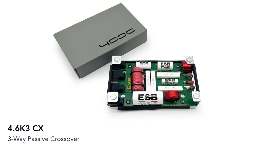 ESB Audio | 4.6K3 CX | 3-Way Passive Crossover