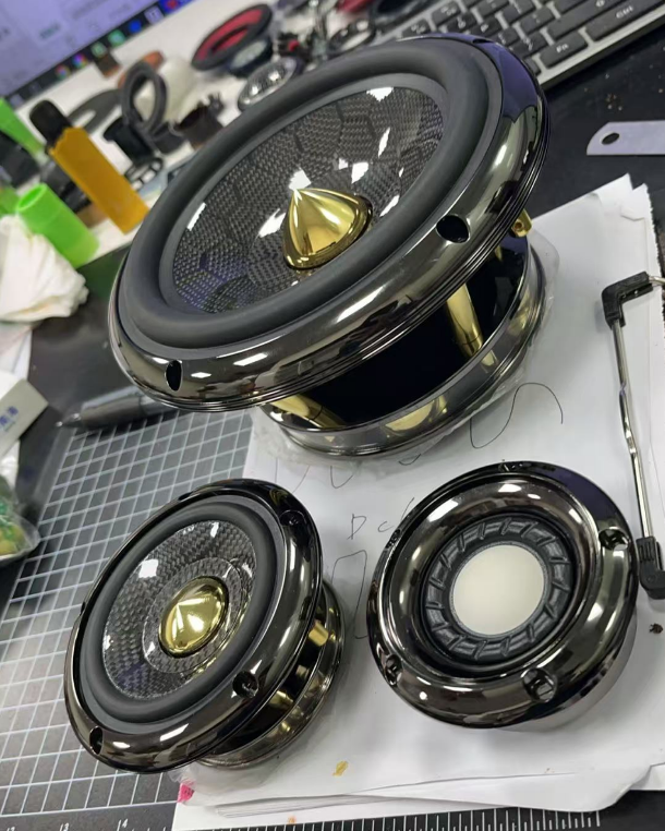 Black Sheep Audio | BSS-SOV6k | Sovereign Carbon High End 3 way Component set