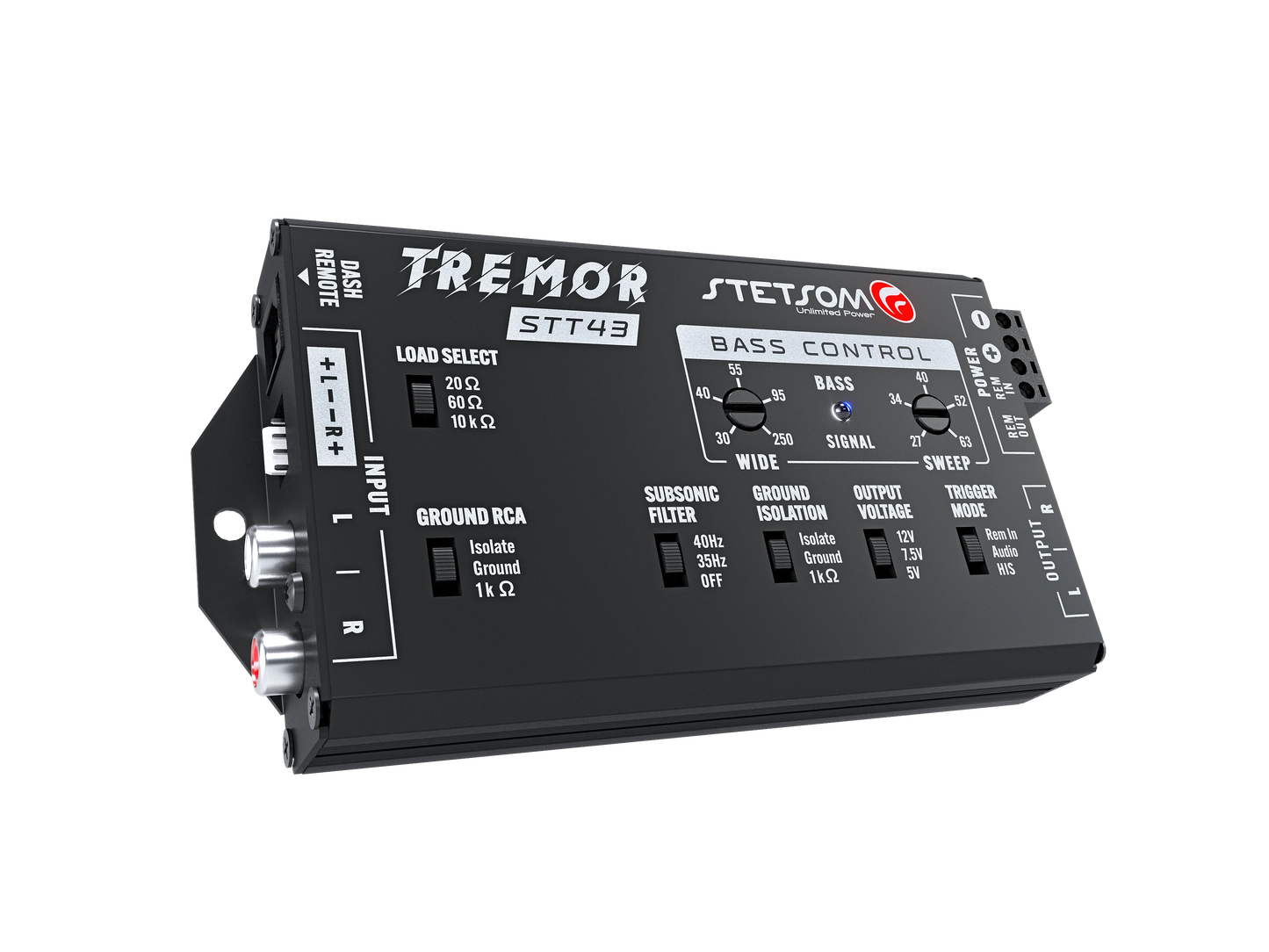 Stetsom | STT43 Tremor PRO | Bass Restoration Digital Processor with Bass knob