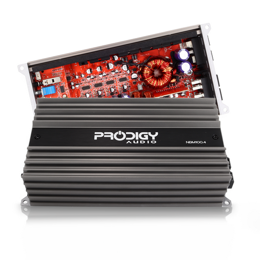 Prodigy Audio™ | NBM100.4 | 600 Watt | 4 Channel | Amplifier