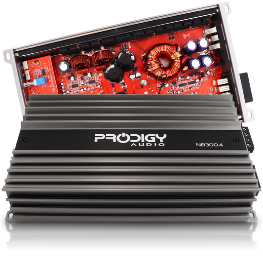 Prodigy Audio™ | NB300.4 | 1200 Watt | 4 Channel | Amplifier by Prodigy Audio™