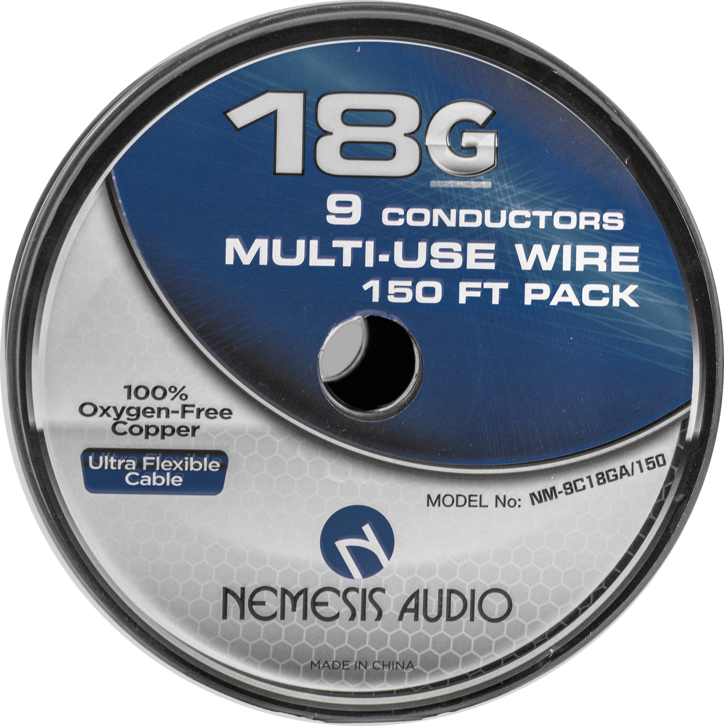 Nemesis Audio | NM-9C18GA/150 | 18 Gauge | Multi-Use 150′ Wire