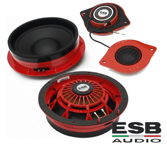 ESB Audio | Q5-FRONT-200 | 6000 Series | 8” | 2-Way Front Speaker System for Audi Q5