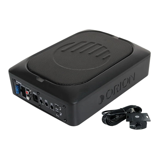 Orion - XTR6US – 6”x8" Slim Underseat Subwoofer with Built-In Amplifier