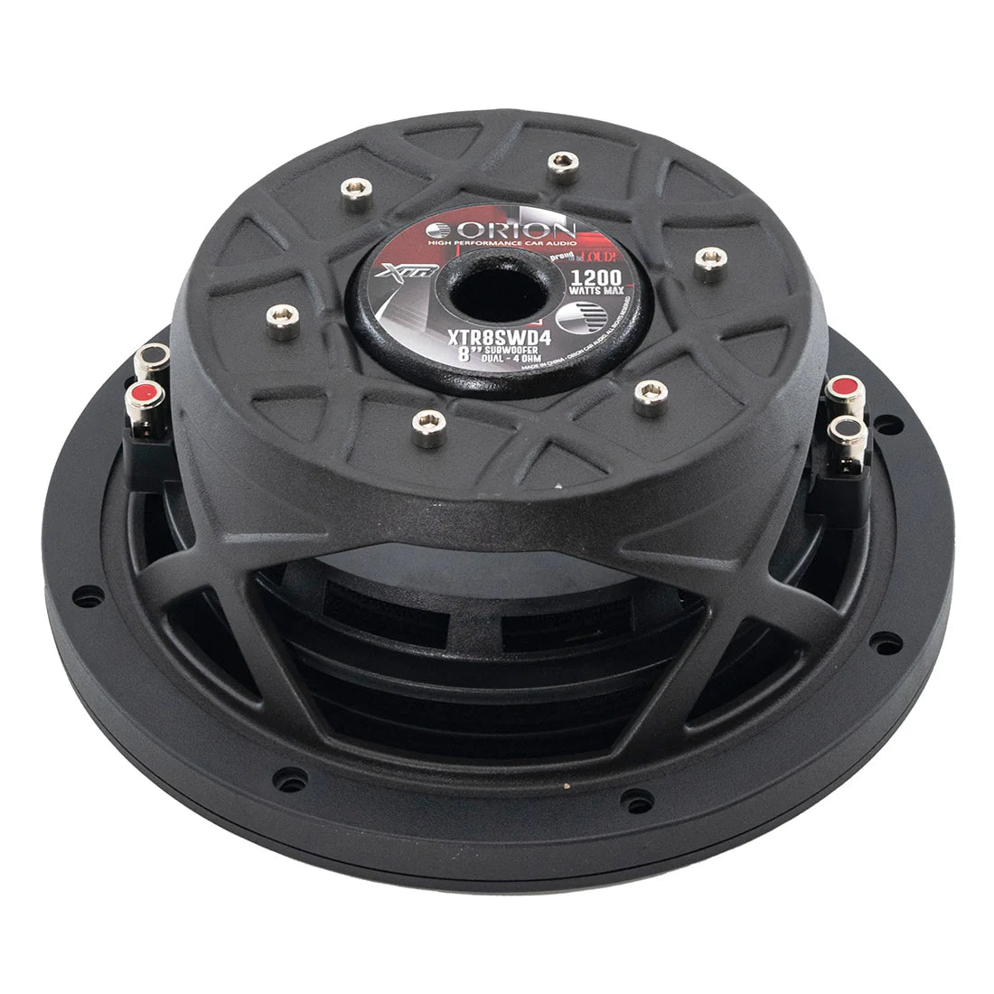 Orion  - XTR8SWD4 - 8" 300w Rms/1200w Max Shallow Subwoofer Dual 4 Ohm