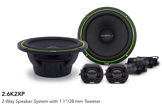ESB Audio - 2.6K2X 2-Way Speaker System with 1"/25 mm Tweeter image 0