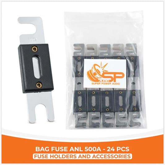 SP Audio - SP SP ANL 500A FUSE BAG  24 PCS (PRICE FOR PACK) image 0