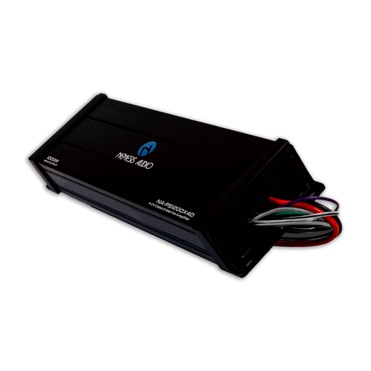 Nemesis Audio - NA-PS1200X4D - Class D 4-Ch Marine Powersports Amplifier 600w image 0