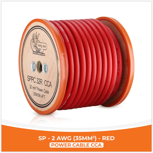 SP Audio - SP 2GA RED (30M/SPOOL) CCA image 0