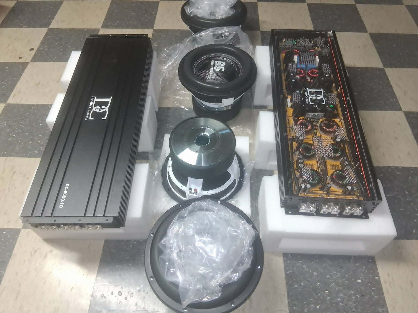 Black Sheep Audio  / Daville Package Deal -  two-8k's and four-12's