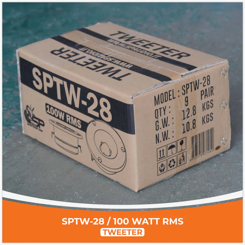 SP Audio -SP TW 28 BULLET TWEETER 100W RMS (PAIR PRICE) image 9