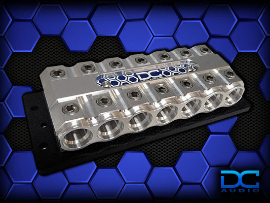 DC Audio -"LUCKY 7 " Machined Distro Block image 0