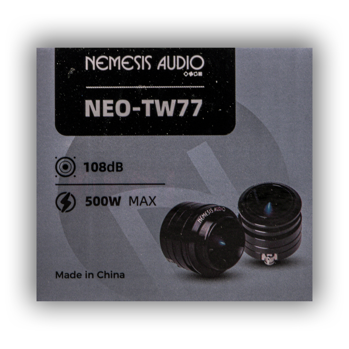 Nemesis Audio-NEO-TW77-2.3″ Super Tweeter 250W RMS (pair) 1″ Voice Coil 4-Ohm image 7