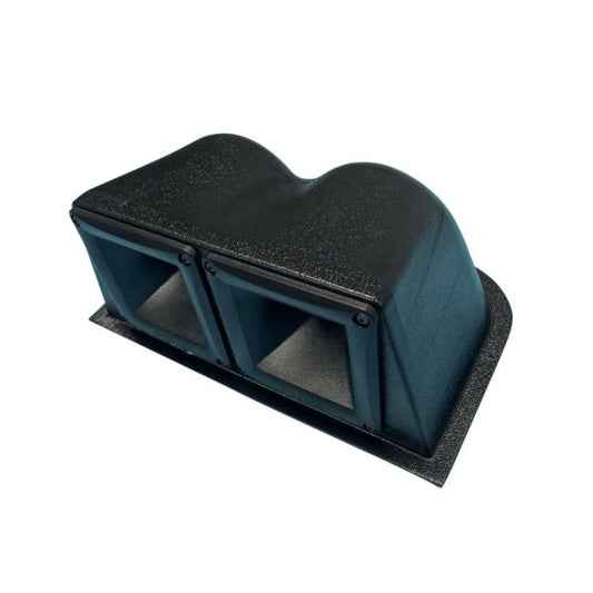 Custom Speaker Pods - Dual 4 in Angled Universal Horn Pod for any flat (SINGLE) image 0