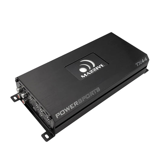 Massive Audio - TX44 - 120 Watts x 4 @ 4 Ohm RMS 4 Ch Bluetooth Marine Amp image 0