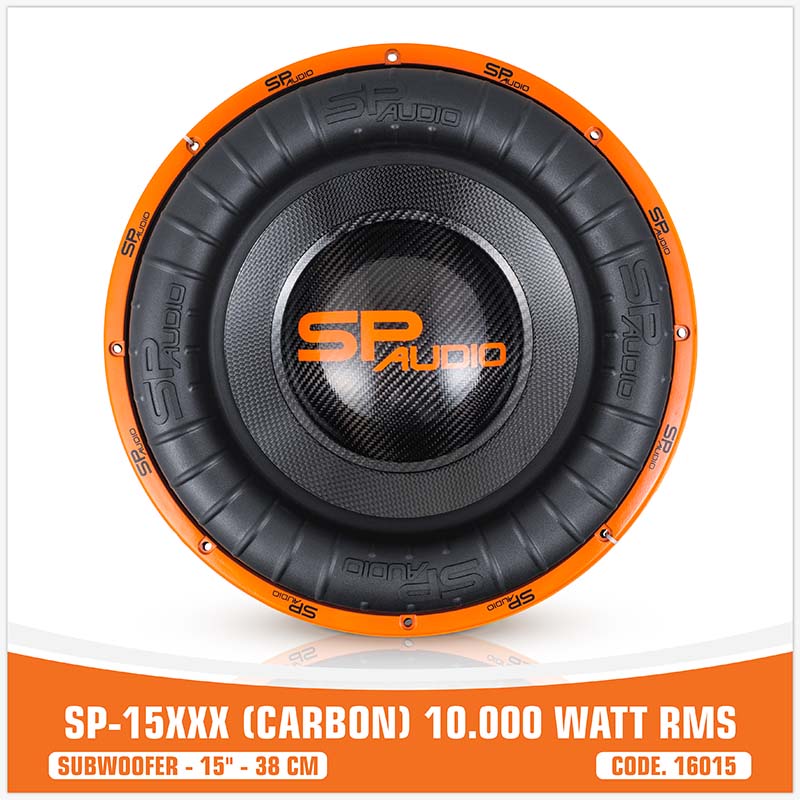 SP Audio - SP 15XXX - CARBON FIBERS SUBWOOFER 15