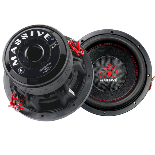 Massive Audio - SUMMOXL104 - 10" 1500 Watts RMS Dual 4 Ohm Subwoofer image 0