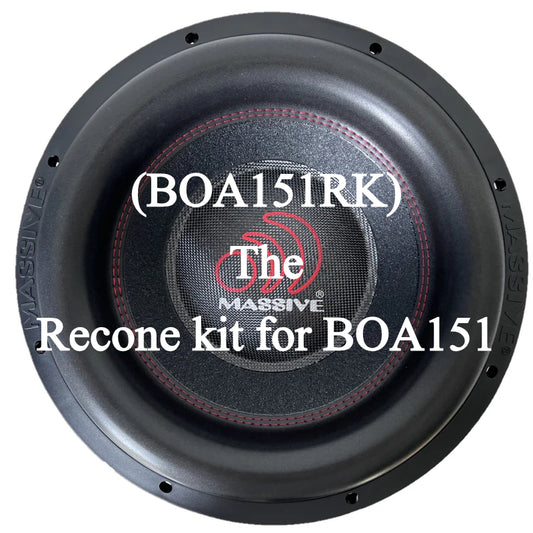 Massive Audio - BOA151RK - Recone kit for the BOA151 image 0