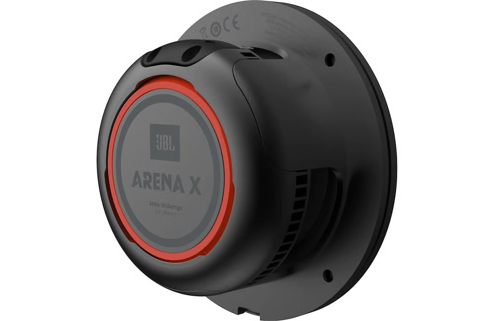 JBL  - Arena X 36Be  - 400W Peak (200W RMS) 6.5" Arena X Series 3-way Component 4-ohm Speakers (Copy)