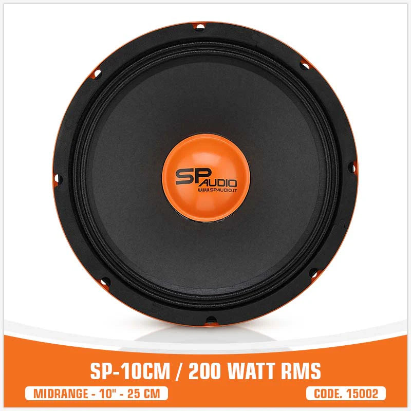 SP Audio - SP 10CM MIDRANGE BEST SELLER 10"/25CM 200W RMS image 1