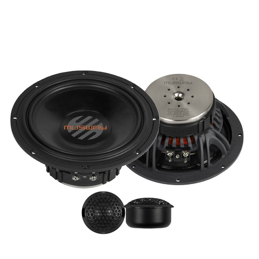 Musway - MG6.2A - 6.5" MG Series 125W RMS 4 Ohms, Active 2-way Component System image 0