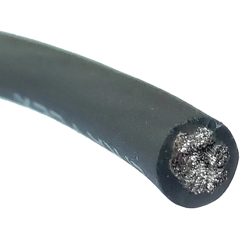 Massive Audio - P8-200G - 8 AWG 200 Foot Grey 100% OFC Silver Tinned image 3