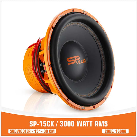 SP Audio - SP 15CX SUBWOOFER 15"/38CM 3000W RMS image 0