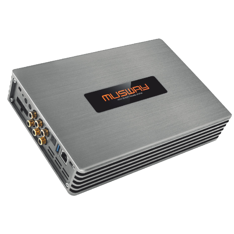 Musway - M6PRO - 6-Channel Full Range Class D Amplifier with 10-Channel Digital image 0