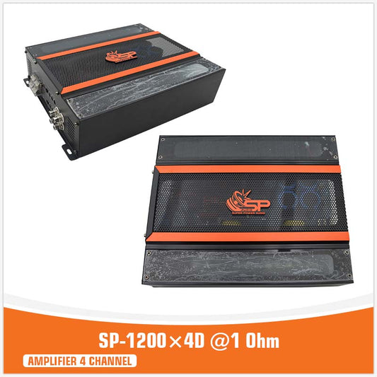 SP Audio -SP-1200.4D - @ 1ohm image 0