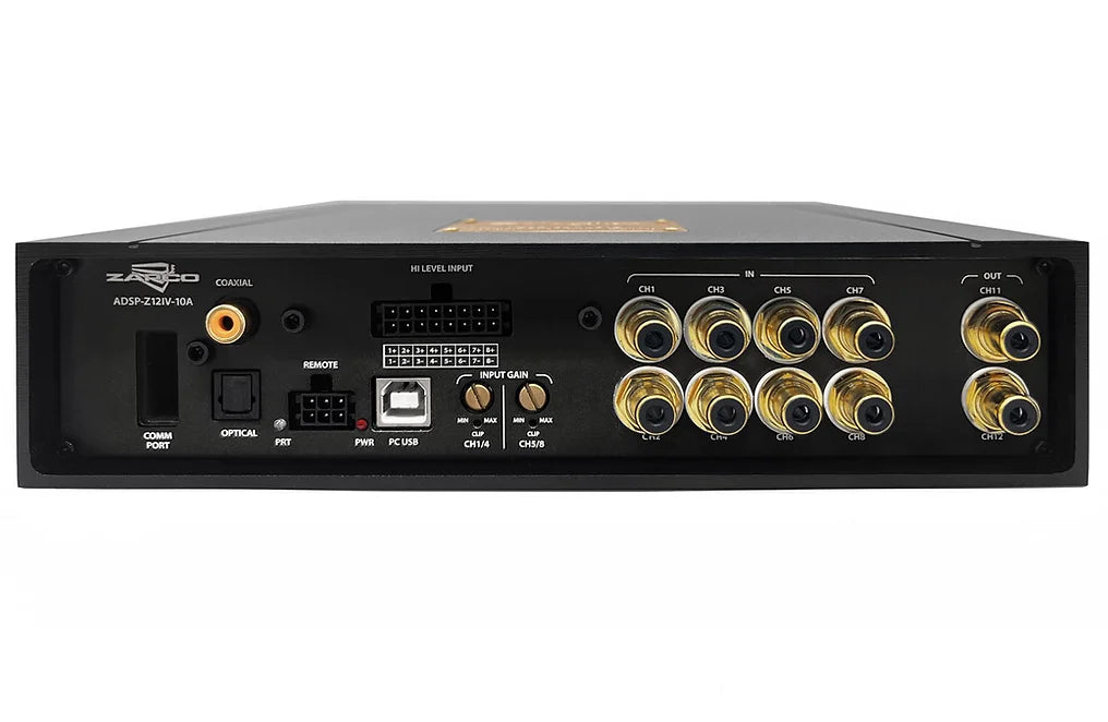 Zapco - ADSP-Z12 IV-10A Integrated 12-Ch. DSP / 10-Ch. Class D Amplifier image 2