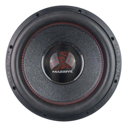 Massive Audio - H122X - 12" 2000 Watts RMS Dual 2 Ohm 3" V.C. Mega Sub image 0