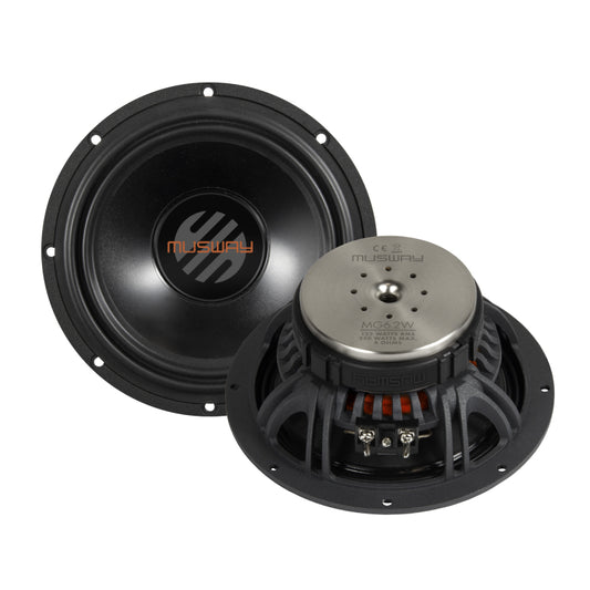 Musway - MG6.2W - 6.5" MG Series 125W RMS 4 Ohms, Active 2-way Component System image 0