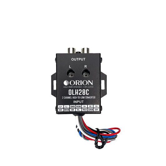 Orion - OLH28C - 2 Channel High to Low Built-In 12V Remote Level Converter image 0