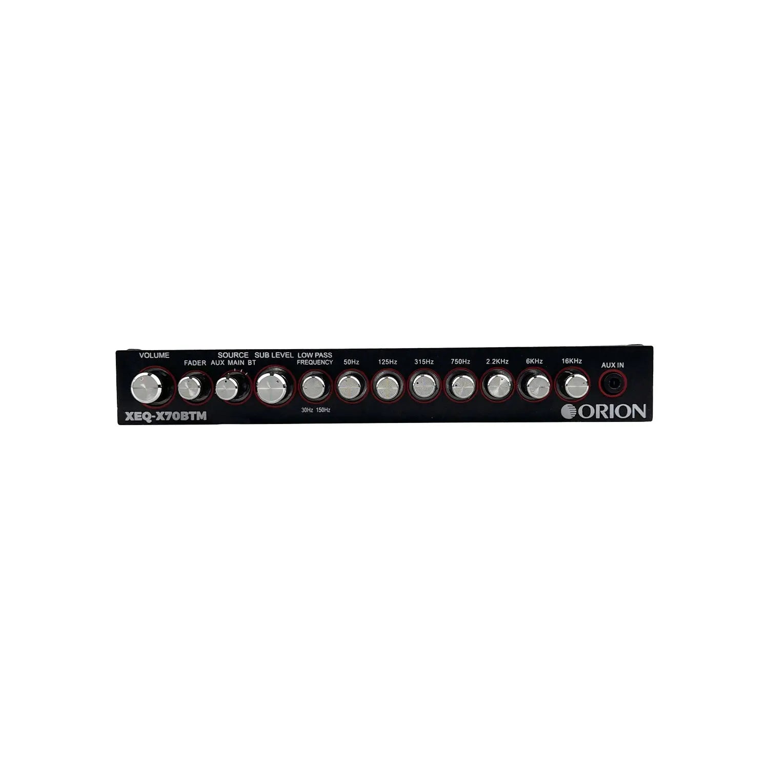 Orion -XEQ-X70BTM - 7-BAND GRAPHIC EQUALIZER 7-Band Graphic Equalizer w/ BLUETOO image 4