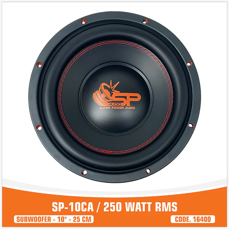 SP Audio - SP 10CA ENTRY LEVEL SUBWOOFER 10"/25CM 250W RMS image 1