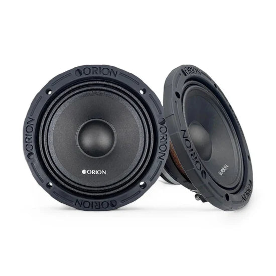 Orion - HCCA64NDC - 4 Ohm 6.5" Neodymium Dust Cap Midrange Speakers image 0