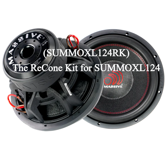 Massive Audio -  SUMMOXL124RK  - Recone kit for the SUMMOXL124 image 0