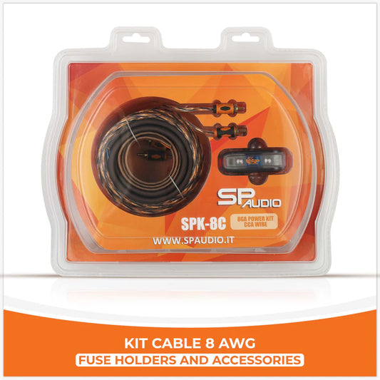 SP Audio - SP KIT CABLE 8 AWG CCA image 0